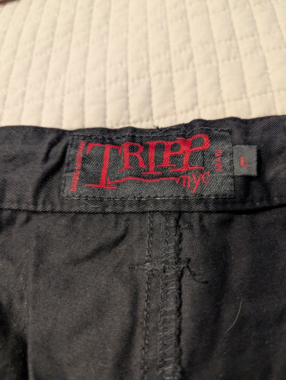 TRIPP NYC Goth Grunge Chain To Chain Pants Large Black - Picture 3 of 14